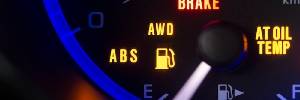 Dashboard Warning signs